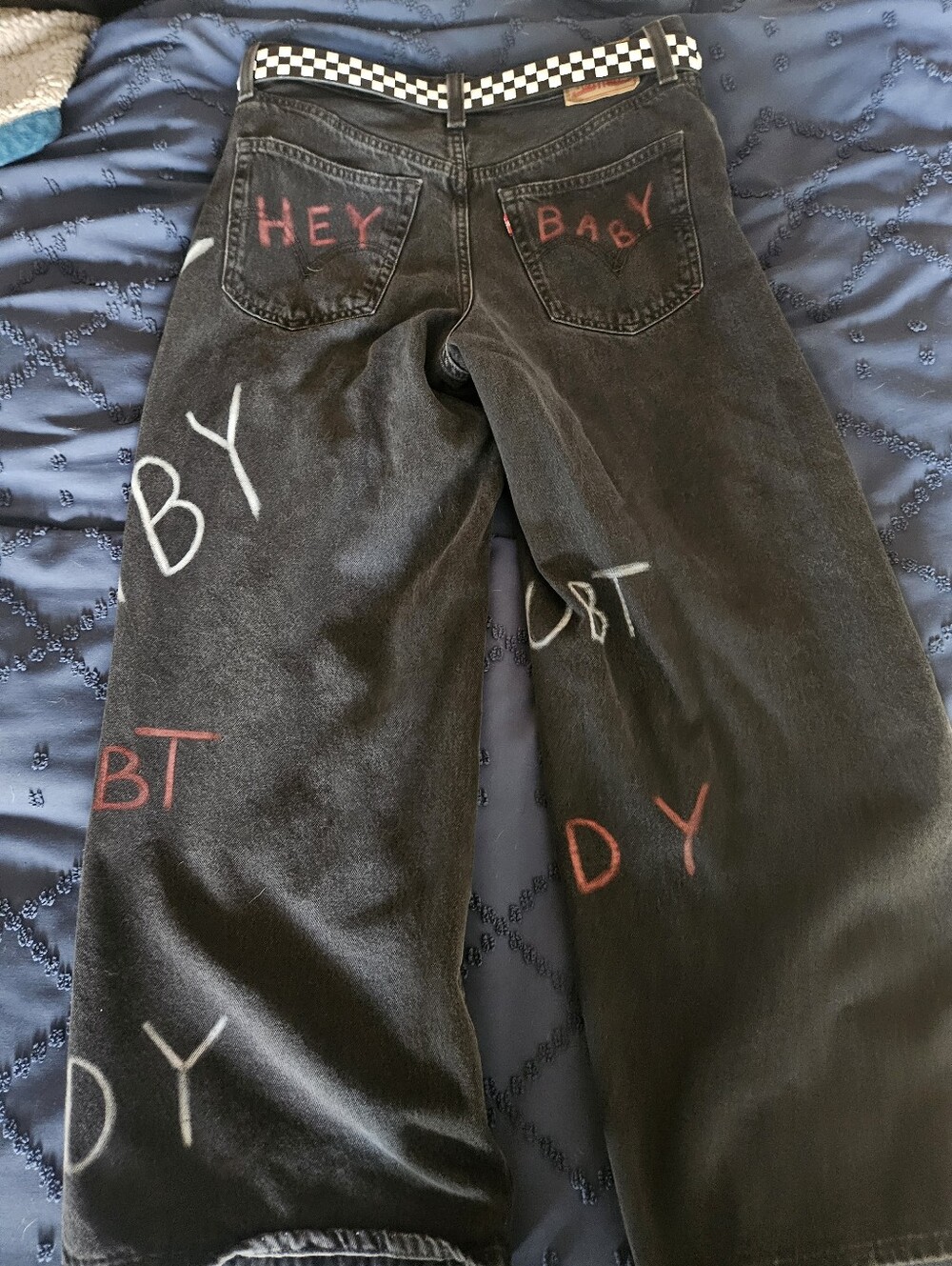 NO DOUBT Custom Levis 30 🏁❣️ GWEN - Picture 5 of 9